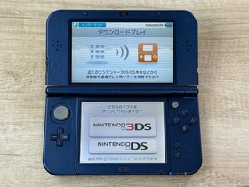 IPS Nintendo New 3DS XL Metallic Blue Console IPS Top Tested D7431