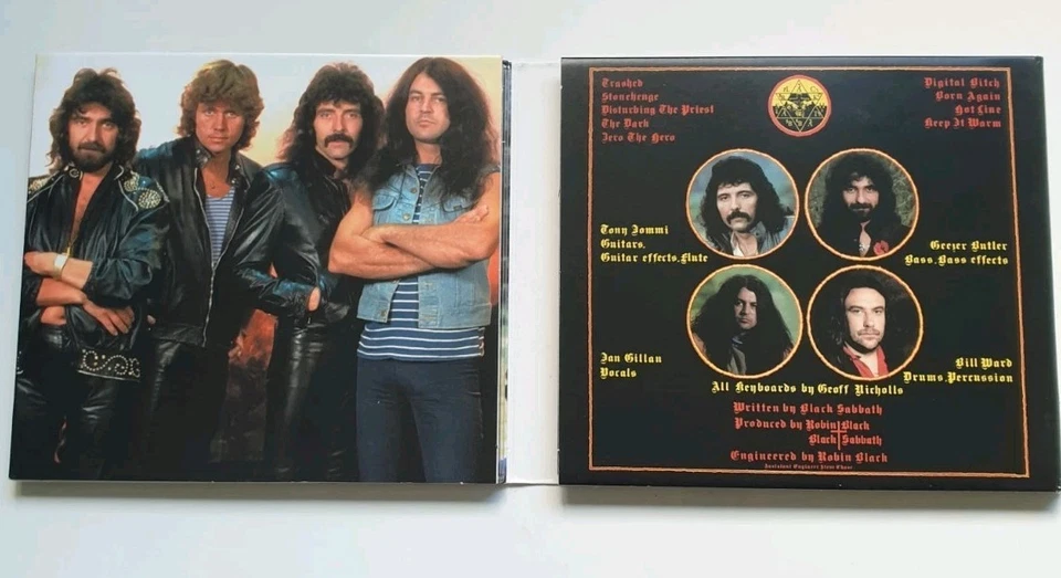 BLACK SABBATH - Born Again [Deluxe Expanded Edition] (2 X CD, 2011) Digipak - Image 3 of 4