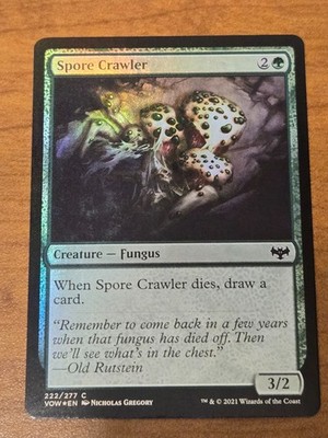 MTG Innistrad Crimson Vow - Spore Crawler - VOW 222 - FOIL