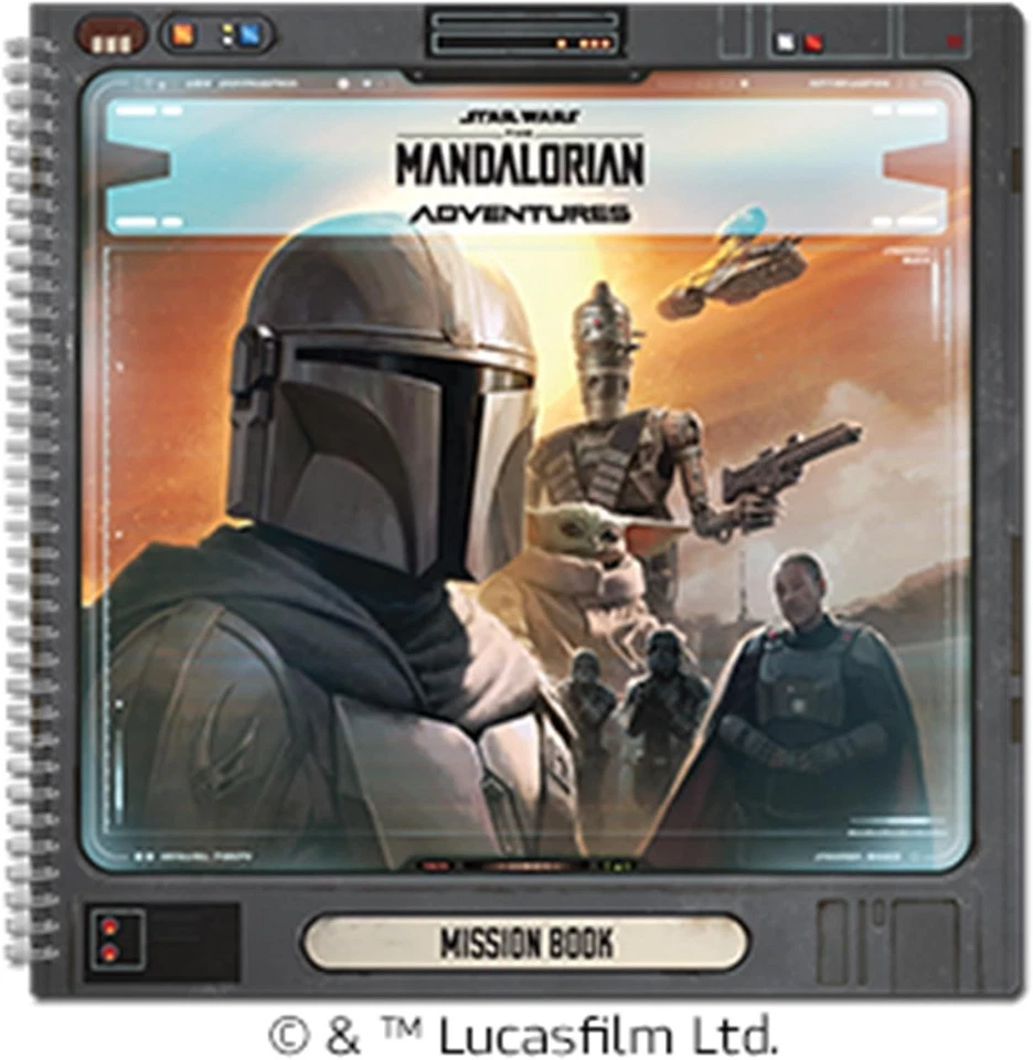 Unexpected Games   Star Wars The Mandalorian Adventures   Cooperative Board Game - Image 3 of 4