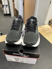 Saucony Ride 18 Women  s Size 7.5 B Med  Black/Gum  S11000-101 Running Shoes