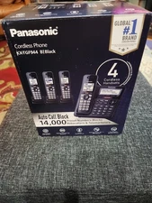 Panasonic KX-TGF944B 4-Handset Cordless Phone w/ Advanced Call Block & Answering