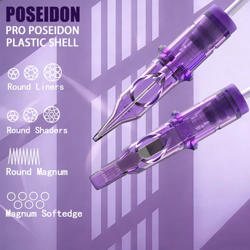 Tattoo Needle Cartridges Professional Sterile Size 50Pcs Mixed RL RS RM M1 image 6