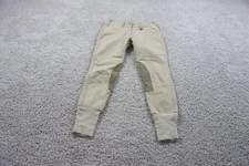 Equine Couture Pants Womens 26 Beige Breeches Champion Coolmax Equestrian *