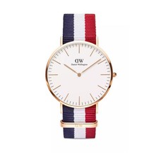 Daniel Wellington Classic Canterbury Unisex White Dial Quartz Watch DW00100016