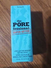 BENEFIT The Porefessional Super Setter Makeup Setting Spray 4fl.oz Full Size NIB