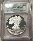 1986 S Deep Cameo Proof American Silver Eagle ASE $1 ICG PR 70 DCAM DC