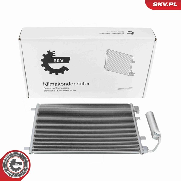 Esen SKV Kondensator Klimaanlage 86SKV151 Aluminium FüR Nissan Qashqai 1 J10-image