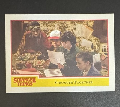 Eleven & Mike 2018 Topps Netflix Stranger Things Stronger Together #87