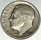 1950-P Roosevelt Dime - Circulated Condition - 90% Silver - US Coin - 2001
