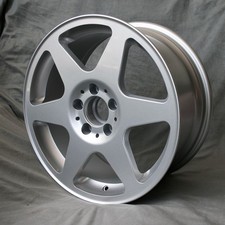 17 Zoll Felgen EVO 7,5x17" 5x112 ET37 66,6 Silber Mercedes 124 170 171 172 20...