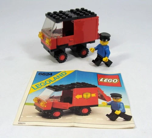 VINTAGE LEGO #6624 DELIVERY VAN/TRUCK LEGOLAND