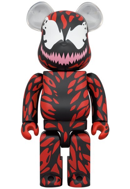 アメコミ MEDICOM TOY - BE@RBRICK SPIDER-MAN&amp;CARNAGE Marvel Bearbrick Spider-Man Carnage & Venomized Spider-Man E