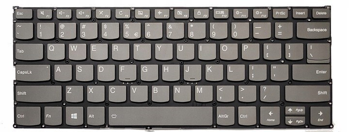 Tastiera Retroilluminata Layout ITA Per Lenovo Yoga 530/730 E Flex 6 | New Net Senza Frame