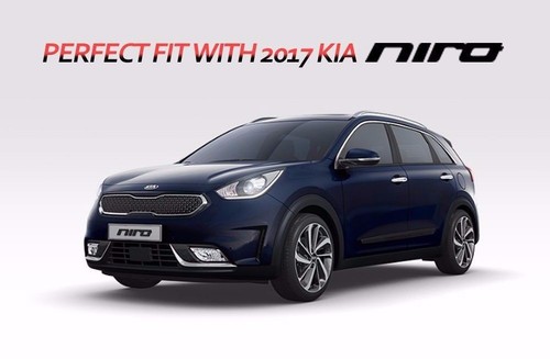 Chrome Window Accent Sill Garnish Trim 6p for 2017 2020 Kia Niro & EV - Picture 4 of 5