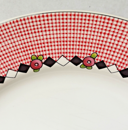 Mary Engelbreit "Garden Time" Set 6 Pezzi - Piatti per Insalata, Piattini, Tazze Sakura 1994 - Foto 6 di 20