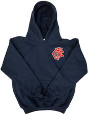 Youth Chicago Fire Dept. Pullover Hooded Sweat with Letternest Embroidered Logo