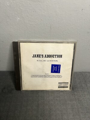 Ritual de lo Habitual [Clean Cover] [PA] by Jane's Addiction (CD, Aug-1990)