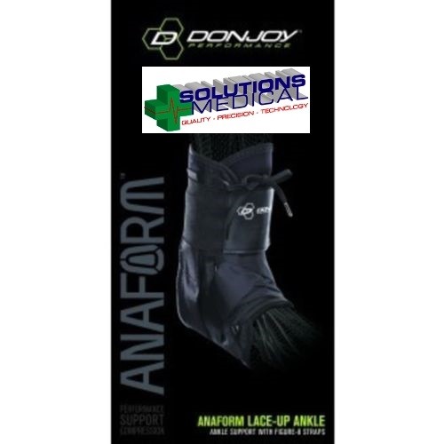 Bionic Anaform Lace Up Ankle Brace Black Donjoy Performance. eBay
