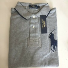 Polo Ralph Lauren Big Pony Classic Fit Short Sleeve Polo Shirt Andover Grey