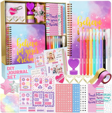 DIY Journal Kit - DIY Journal Set for Teen Girls, Stationery Set, Scrapbook Set