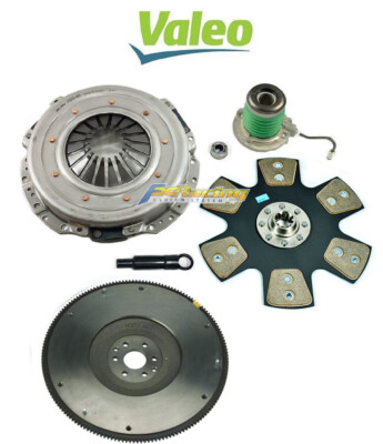 VALEO-FX STAGE 4 CLUTCH KIT w/ HD FLYWHEEL for 05-10 FORD MUSTANG GT 4.6L V8