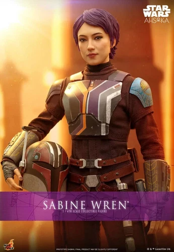 New in stock Hot Toys TMS111 Star Wars Ahsoka Sabine Wren 1/6 Action Figure - Picture 7 of 8