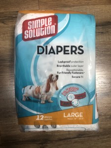 ebay dog diapers