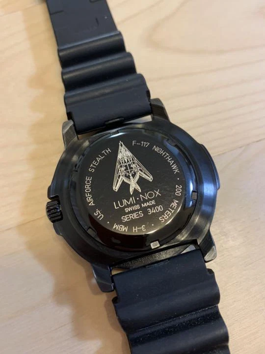 Luminox F-117/3400 Series/Nighthawk