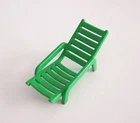 PLAYMOBIL (V161) CAMPING - Green Lounge Chair Caravan 3249 Camping Car 3258