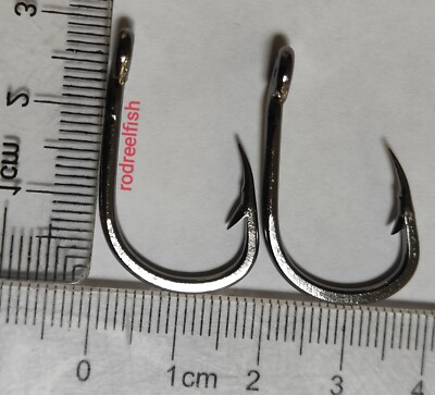 4/0 STAINLESS Steel live bait fishing hooks 25 pack! | eBay