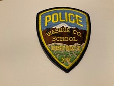 Washoe County School Police State Nevada NV Colorful