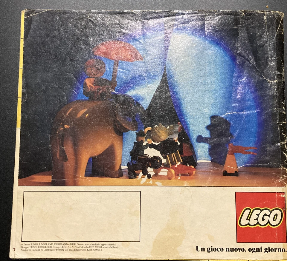 CATALOGO LEGO 1988 Italiano Duplo Legoland Technic - Immagine 2 di 4
