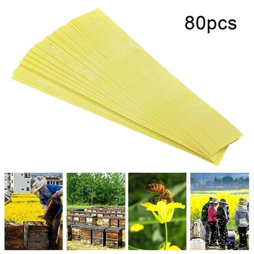 80 Stück Imkerei Fluvalinat Streifen Bienenmilbe Varroa Killer Medizinstreifen - Bild 2 von 6