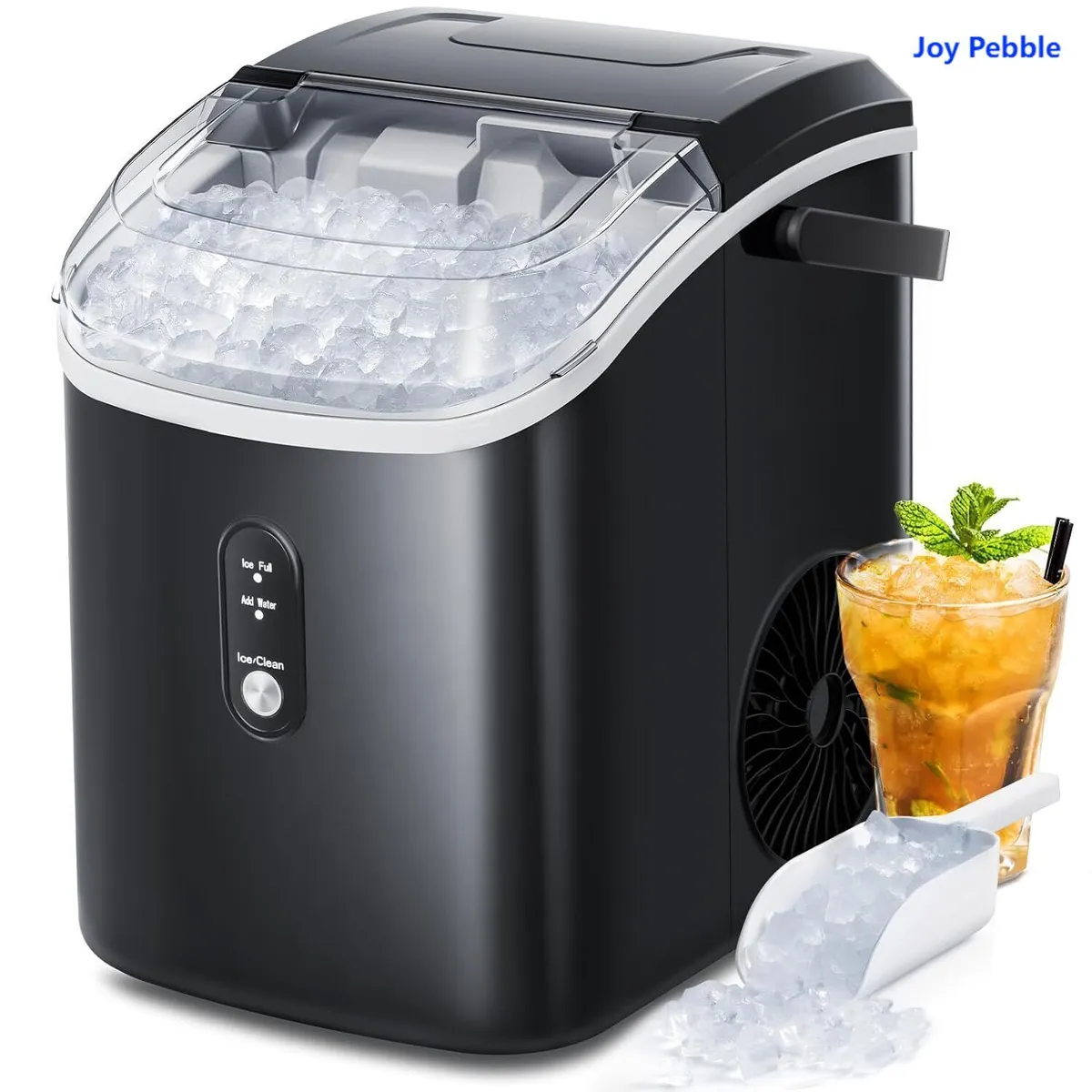 Nugget Ice Maker Countertop,Pellet ice,35lbs/24H,with Self-Cleaning,sell