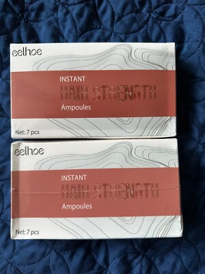 2-Pack 14-Piece Hair Strengthening Ampoules - Intensive Repair Treatment