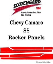 3M Scotchgard Paint Protection Film Pro Series 2019 2020 2021 Chevy Camaro SS  