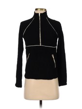 Monrow Women Black Track Jacket Xs