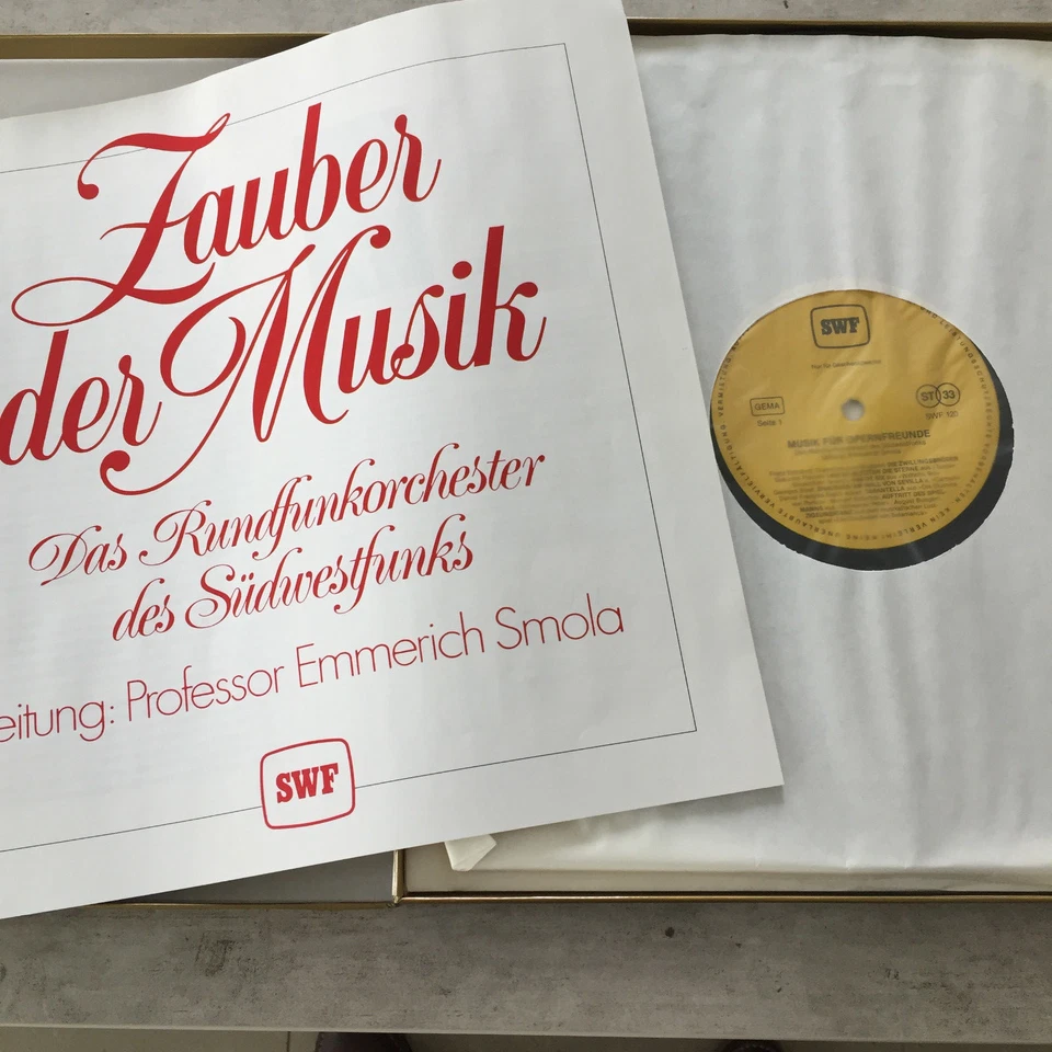 ZAUBER DER MUSIK - SWF-Rundunkorchester/Smola: V. A (4-LP-Box SWF 119-122 /NM) - Bild 2 von 2