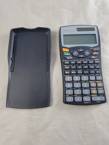 Sharp EL-506W Advanced Direct Algebraic Twin Power Scientific Calculator w/Case - Picture 2 of 7