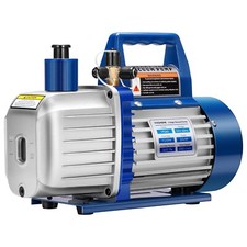 3/4HP 7.2CFM 110V 2Stage HVAC AC Vacuum Pump Air Conditioning w/ 2 Oil Bottles