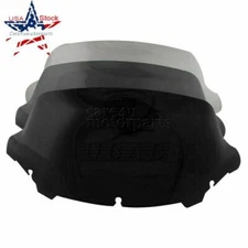 10.5" Wave Windshield Windscreen for Harley Street Electra Glide Tri Glide 14-22