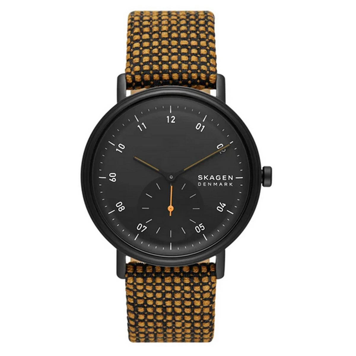 Skagen Orologio Donna SKW3164 – Cassa Quadrata 28mm In Acciaio Oro, Quadrante A Specchio, Cinturino In Maglia