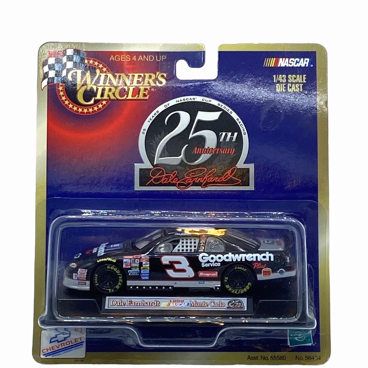 1999 Winners Circle 25th Anniversary Dale Earnhardt 3 NASCAR