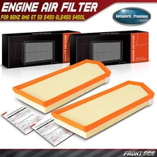 2Pcs Engine Air Filter for Mercedes-Benz AMG GT 53 E450 GLE450 S450L S580e 3.0L