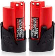 2x For Milwaukee Battery For M12 Lithium Cordless 12Volt 48-11-2401 48-11-2420