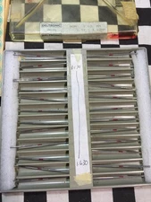 Deltronic Half-thou-Set Tenth Plug Gauge 1.57 mm To 1.63mm, SHIPSAMEDAY#A19