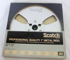 Scotch 3M 1/4" 7" Empty Professional Metal Audio Tape Reel Vintage RB-1/4-7M