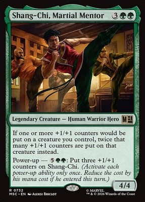 Shang-Chi, Martial Mentor - 732 - Foil - MSC - NM - MTG Magic the Gathering
