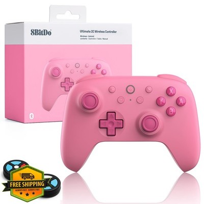 8Bitdo Ultimate 2C Controller Pink Switch